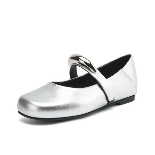 BOERDIQI Планшет Обувь Мэри Джейн 1 см Женская