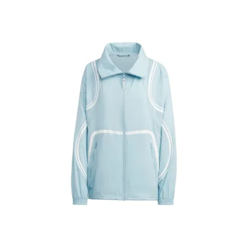 Adidas Серо-голубые Женские Куртки