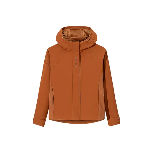 ANTA Variety Тренировки Коллекция Куртки Пальто Женские Конфетный цвет Кофе