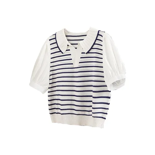 TOUCH Рубашка Женская Белая Полосы