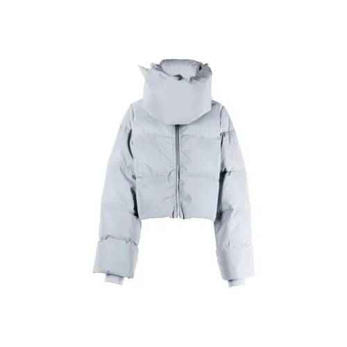 RICK OWENS Синие Женские Пуховики