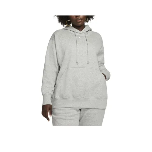 nike Sportswear Phoenix Fleece Толстовка Женская Серого цвета