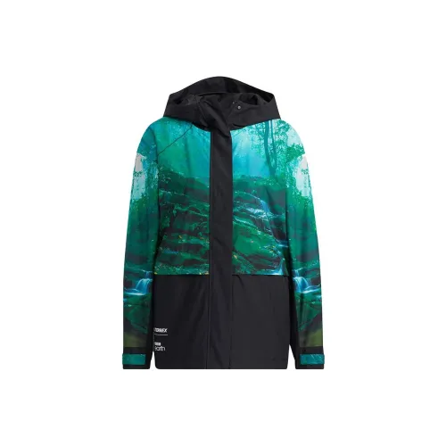 Adidas TERREX Зеленые Женские Куртки