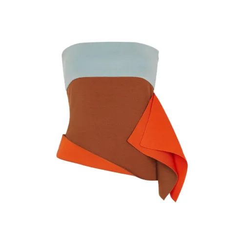 FENDI Без бретелек Топ Женский Многоцветный