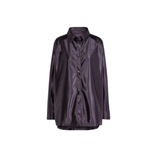 Adidas Originals OVERSIZED Сатиновая рубашка Женская Aurora Black