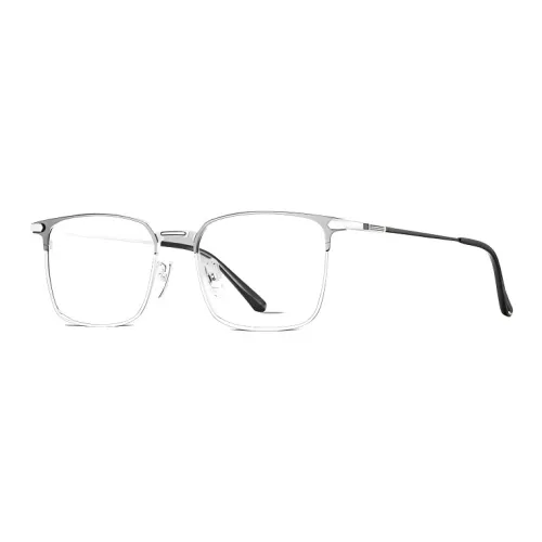 KODAK Титан Квадратные Оправы для Очков Мужские Черные Серебряные