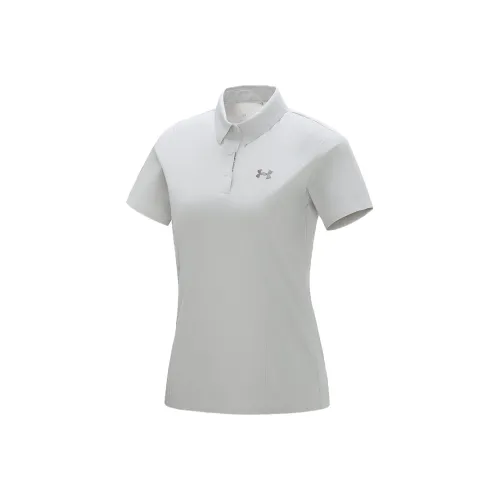 Under Armour Светло-серый Женские Поло
