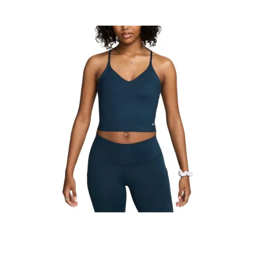 Nike Топ на бретелях Женский Морской Синий