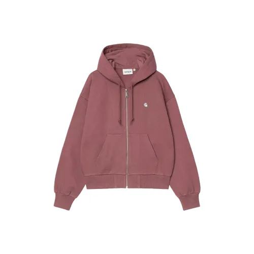 Carhartt WIP SS25 W' С капюшоном Casey Куртка Женская Темно-розовая