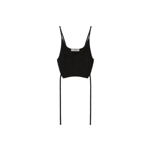 CURRENT Топ на бретелях Женский Угольный Серый