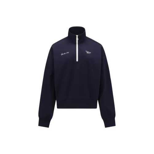 Reebok Темно-синий Женские Свитшоты