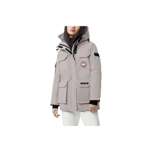 Canada Goose FW22 Пуховик PARKA Пальто Женское Лаймово-Серый
