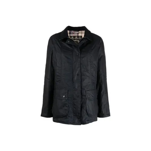 Barbour Темно-синие Женские Куртки