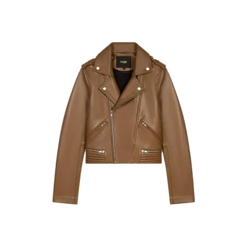 Maje Женские Куртки Верблюжий