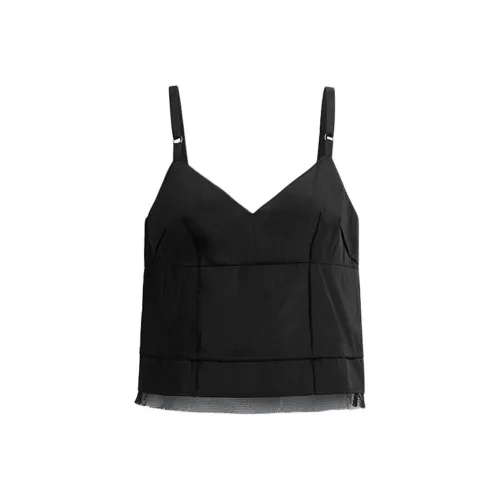COACH SS24 Топ на бретелях Женский Черный
