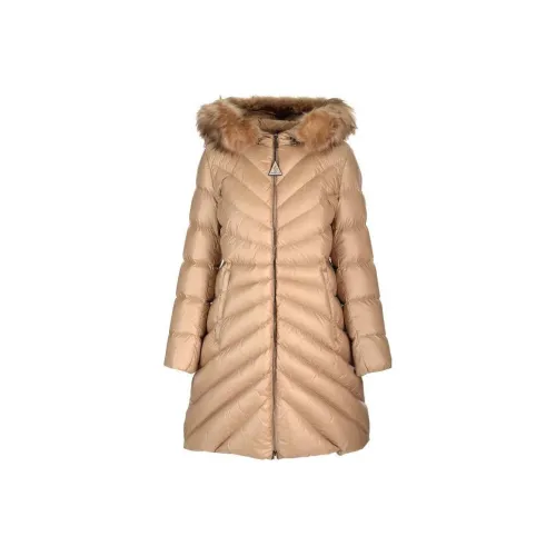 Moncler Down Jacket Women's Beige