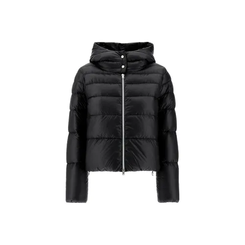 HERNO Черные Женские Пуховики