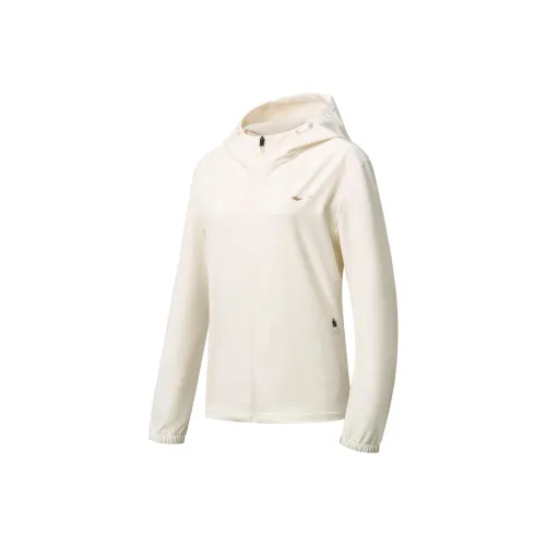 Erke Variety Training Collection Куртки Пальто Женские DS Сырный Белый