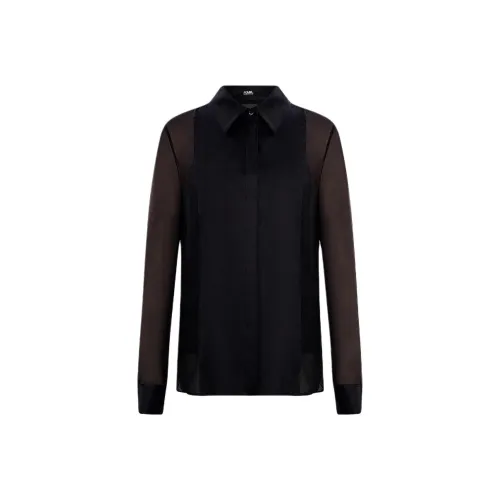 Karl Lagerfeld Рубашка Женская Черная