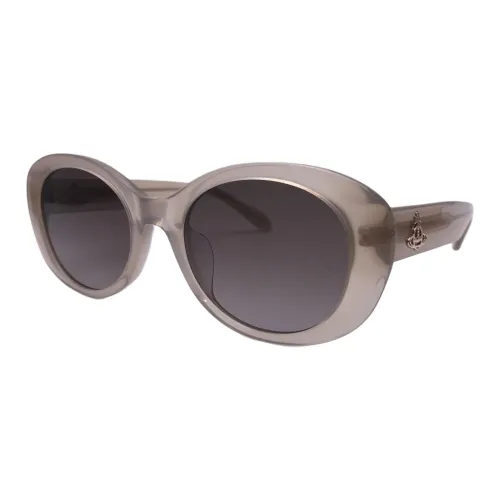 Vivienne Westwood Ацетат OVAL SUNGLASSES Унисекс Коричневый