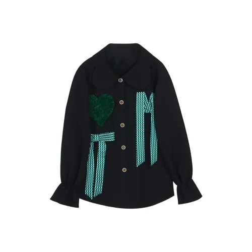 LCEVHZ'S Черные Женские Рубашки