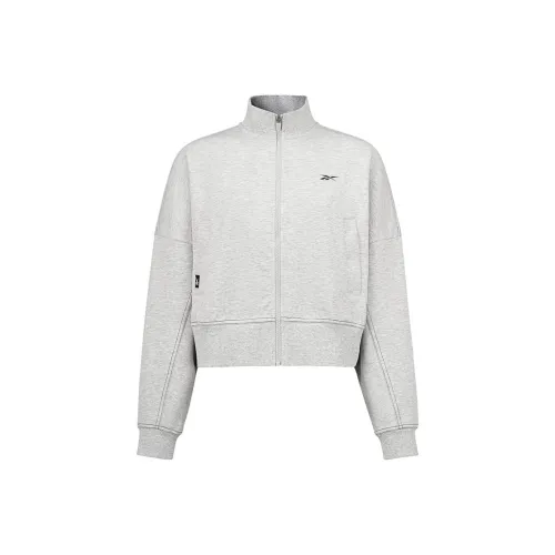 Reebok Светло-пшеничный серый Женские Куртки