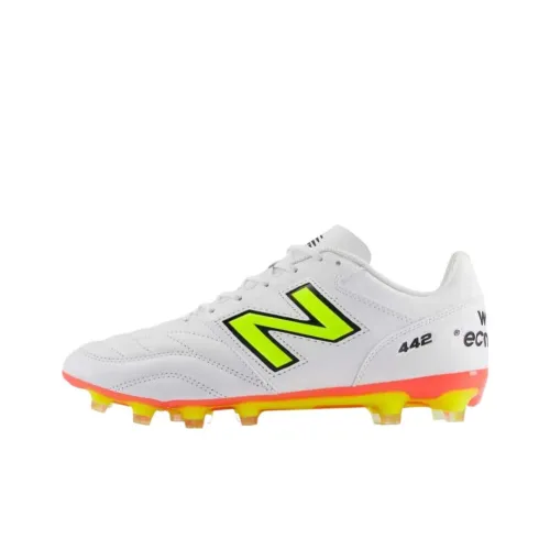 New Balance 442 V2 Team Футбольные бутсы Унисекс Белый 2E Ширина