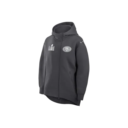 Nike NFL Коллаборация Толстовка San Francisco 49ers Женская Антрацит