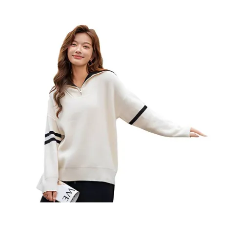 Itisf4 Экрю Женская Трикотажная Одежда