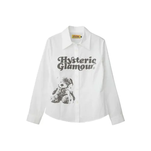 HYSTERIC GLAMOUR SS24 Рубашка Женская Белая