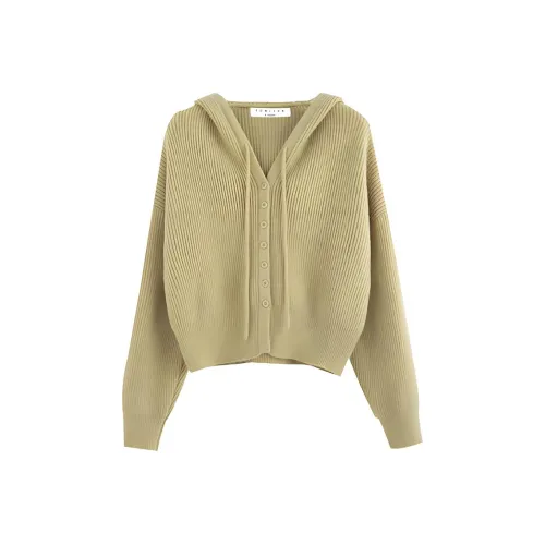 Tonlion Трикотаж Женский Горчичный Зеленый