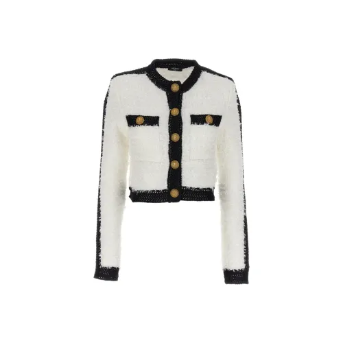 BALMAIN Белые Женские Куртки