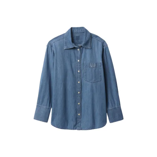 GAP Синие Женские Рубашки