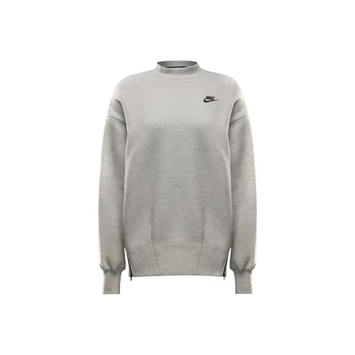 nike Sportswear Tech Fleece FW24 Толстовка Женская Светло-Серый
