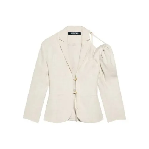 Jacquemus Экрю Женские Куртки