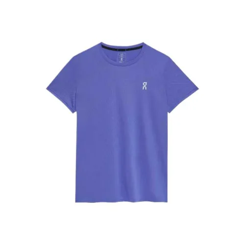 On SS24 T Рубашка Женская Ирисовый Фиолетовый