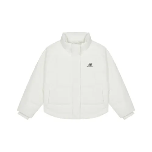 New Balance Белые Женские Пуховики