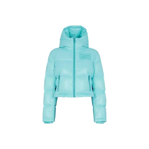 FENDI FW22 Пуховик Женский Синий