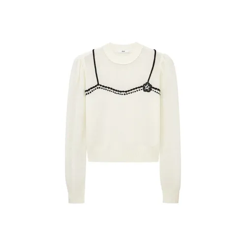 d'zzit Белый Женский Трикотаж