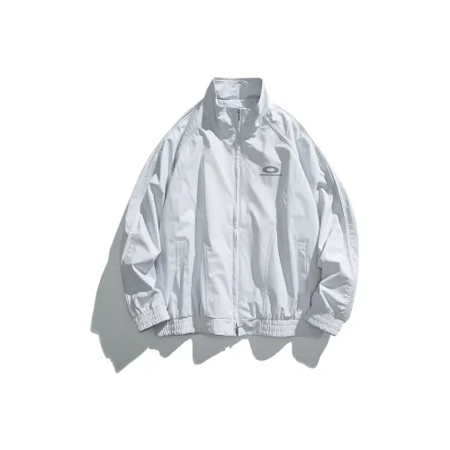 YPUT Куртки Пальто Унисекс Серый Белый