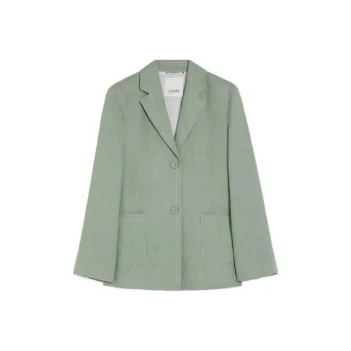 'S MAX MARA Куртки Пальто Женские Зеленый