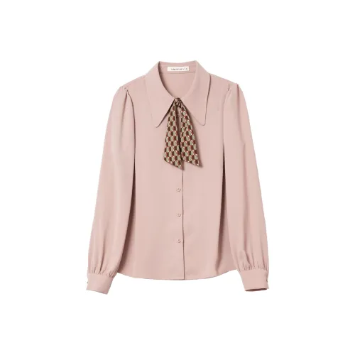 Mambe Рубашка Женская Вишневый Цветок Розовый