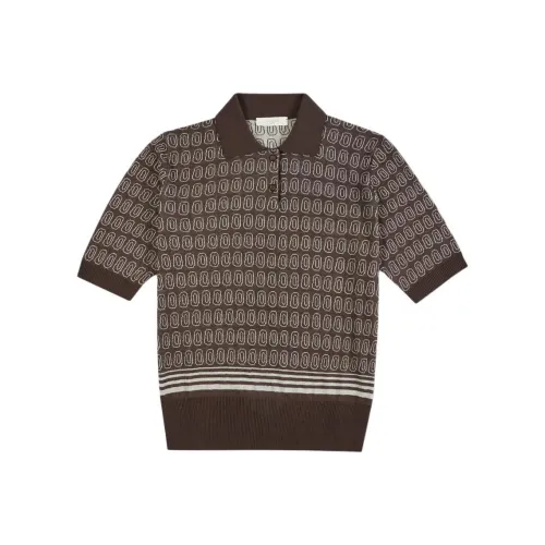 Zanone SS25 Поло Женские Кофе