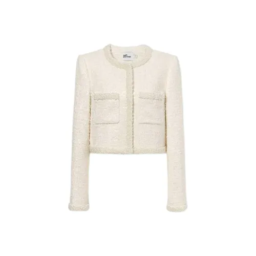 Self Портрет Куртка Женская Цвет Слоновая кость