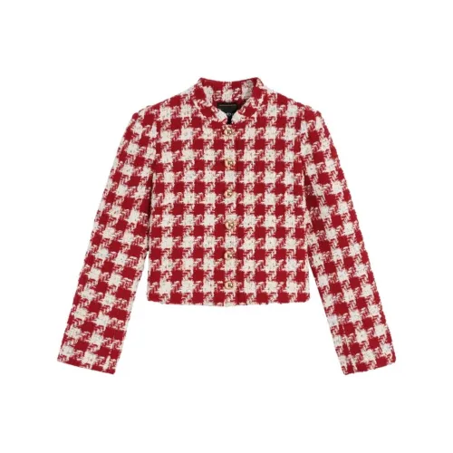 BEBE Куртки и Пальто Женские Красный Белый