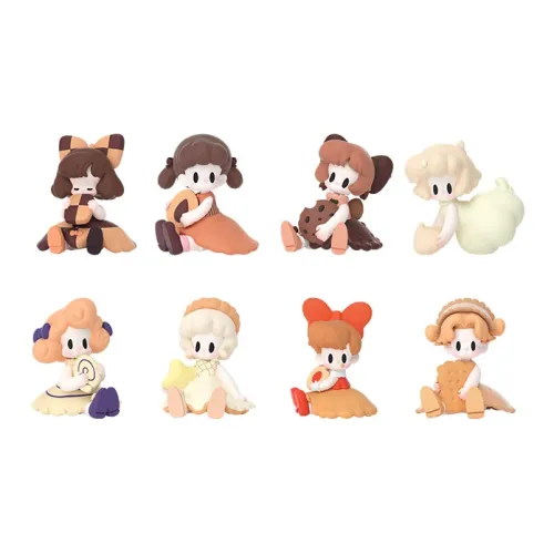 52TOYS UKI'S Кукла Возлюбленная Девушка Слепые коробки Один Mystery Коробка Целая коробка 8 шт