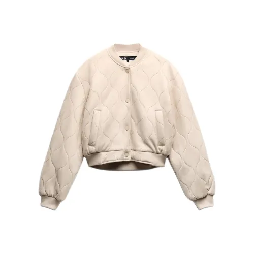 ZARA Белые Женские Куртки