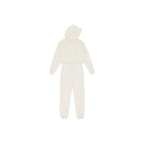 Victoria's Secret Хлопок Флис Комбинезон Бежевый Комбинезон Женские Бежевый