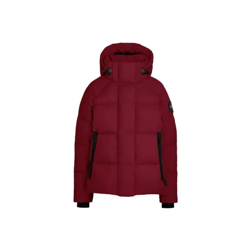 Canada Goose Down Jacket Women's Burgundy