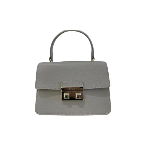 Furla Bella Кожа Сумка через плечо Сумка Мини Женская Светлый Бежевый